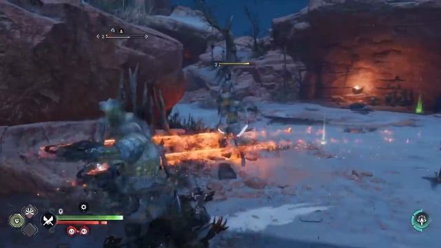 God of War Ragnarok прохождение без комментариев часть 9 ➤ God of War Рагнарёк  поисках Гроа