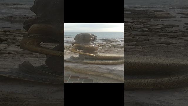 Республика Казахстан. Набережная Каспийского моря. г.Актау. Апрель 2023