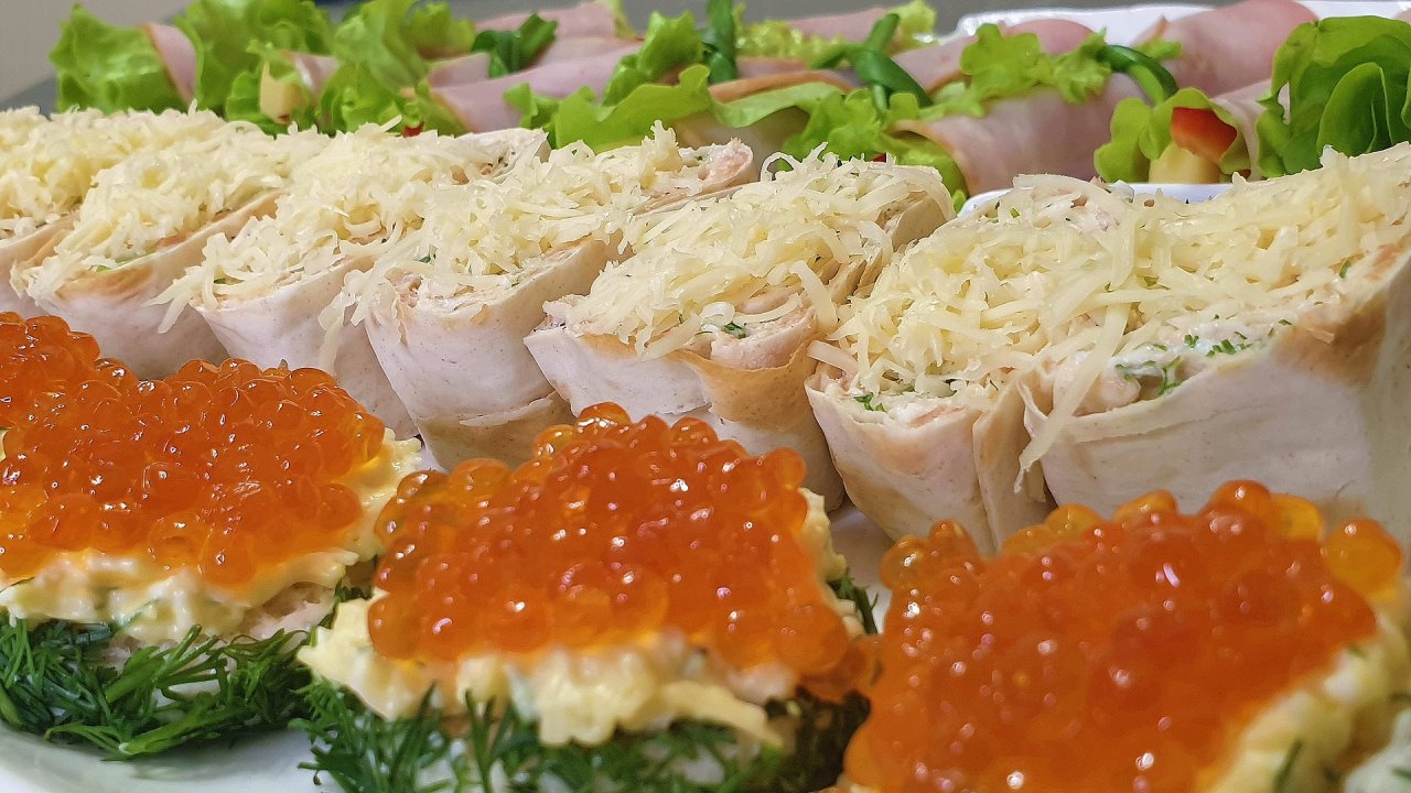 ХОЛОДНЫЕ ЗАКУСКИ НА ПРАЗДНИЧНЫЙ СТОЛ, которые ПОНРАВЯТСЯ ВСЕМ! Рецепты на Новый год 2025.