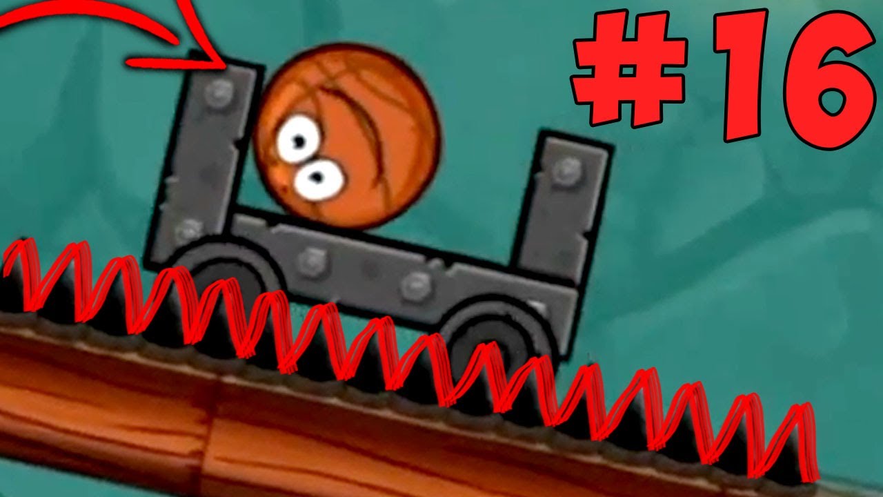 Красный шарик спасает подругу от черного шарика 16 серия Red Ball.mp4