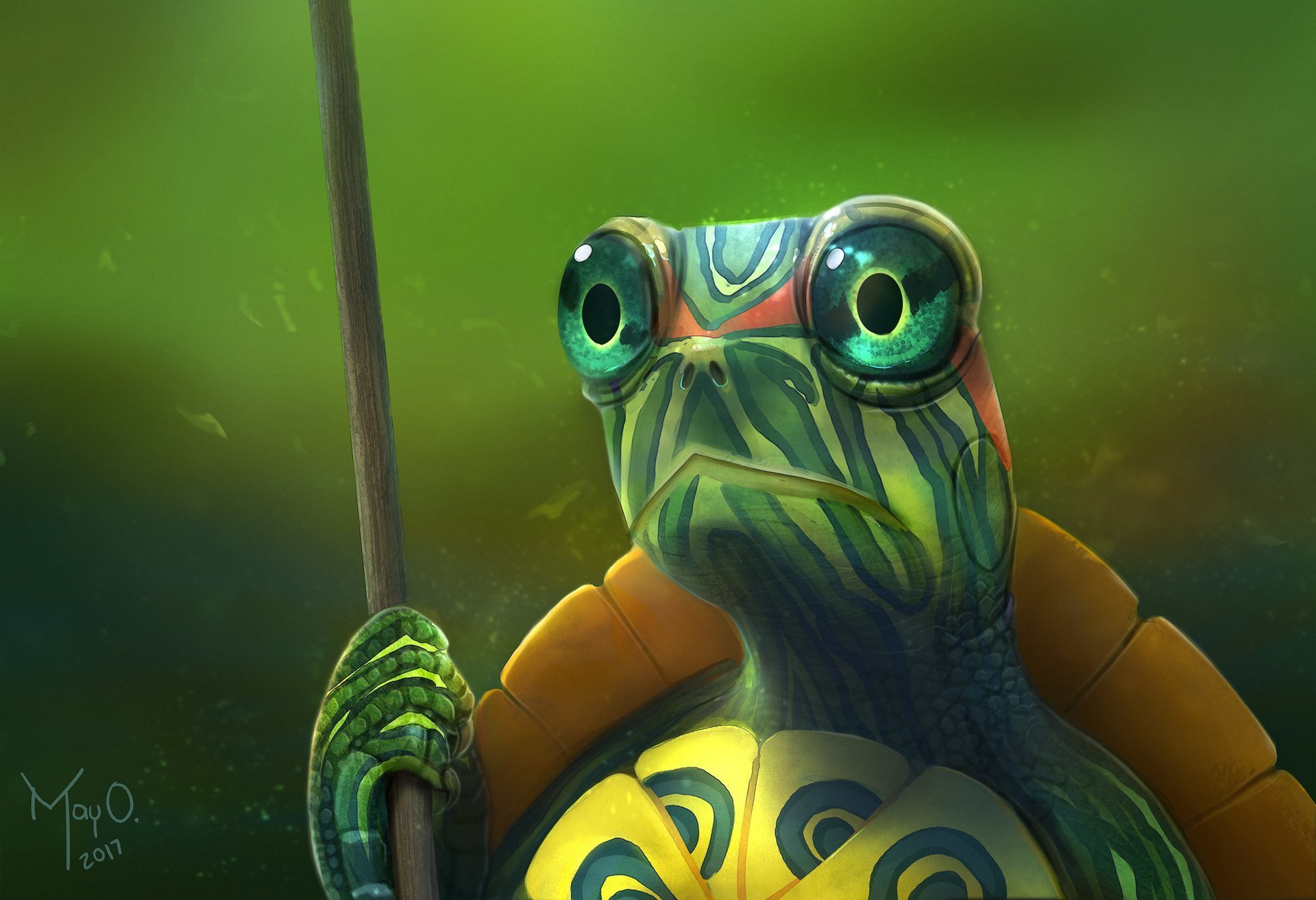 Это черепашка - Ниндзя? Ⓜ #shorts #marmok #moki #мармок    @MrMarmok