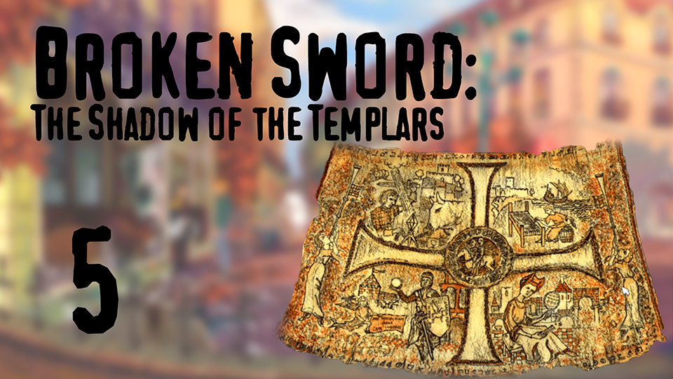 Музей, Тринога, Замок без входа - Broken Sword: The Shadow of the Templars - Прохождение 5