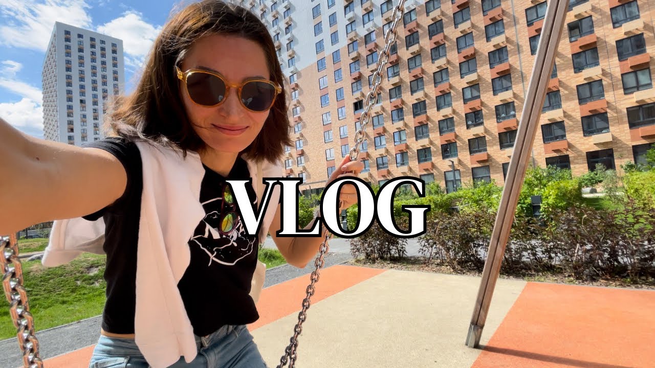 VLOG: гуляю по Москве с крестницей