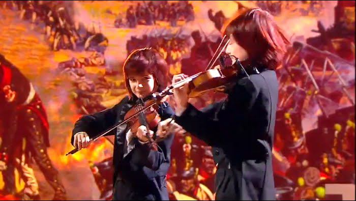 Б.Березовский (рояль), братья Бессоновы (рояль, скрипка) - Марш из оперы "Любовь к трем апельсинам"