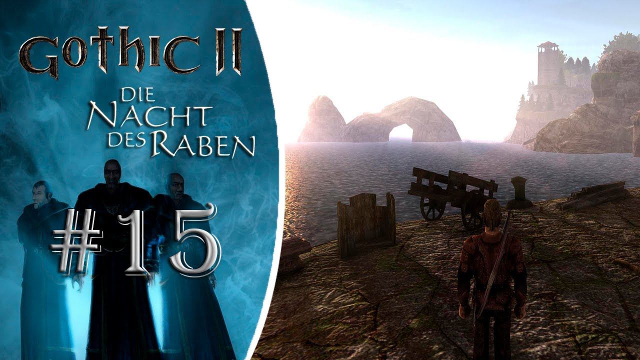 Марафон по Хоринису! Прохождение Готика 2 Ночь Ворона #15 Челендж за лучника!