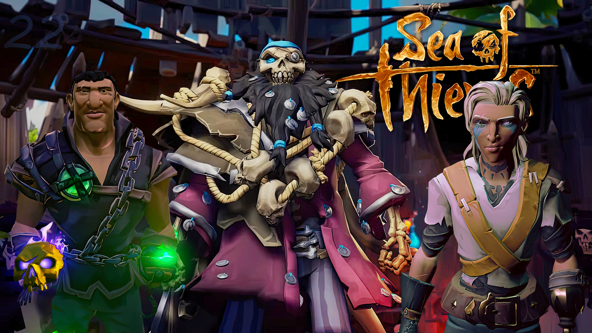 Приключения салаг в море – Sea of Thieves #22