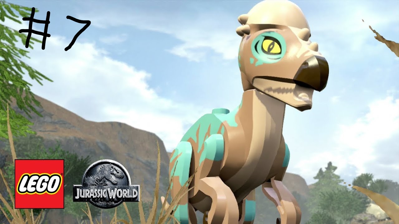Lego jurassic world Прохождение Часть 7 - Прибытие Ин-ген