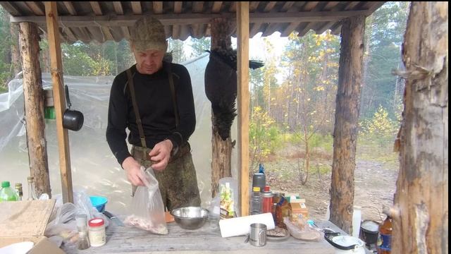 ЧЕТЫРЕ ДНЯ В ТАЙГЕ. ДЕНЬ ЧЕТВЕРТЫЙ ОХОТИМСЯ ГОТОВИМ ДИЧЬ ПЕРЕЖИДАЕМ НЕПОГОДУ. БОРОВАЯ 2022