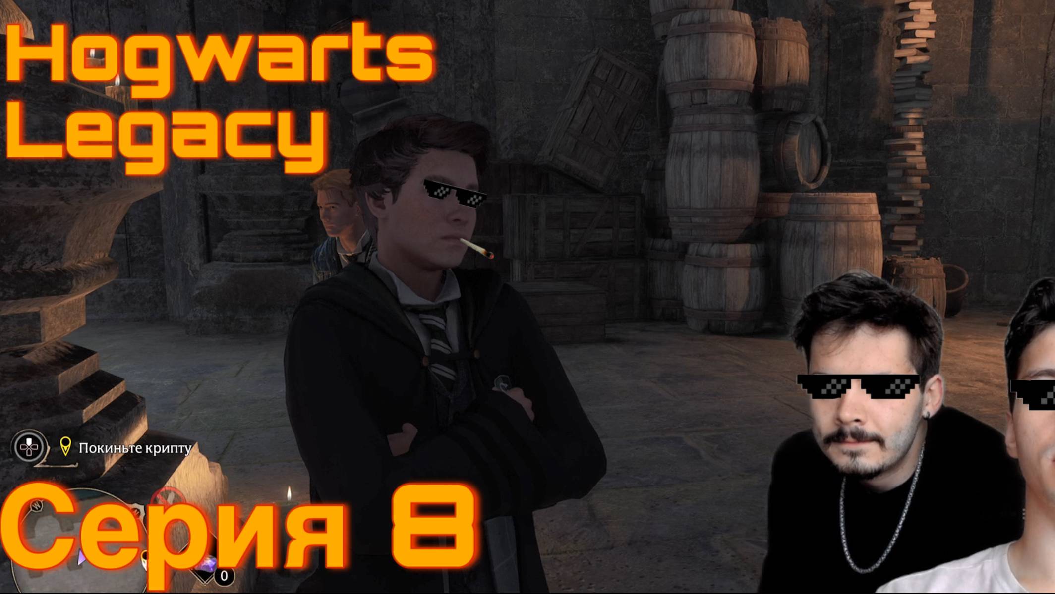РАЗБИРАЕМСЯ В КРИПТЕ. Hogwarts Legacy. Серия 8.