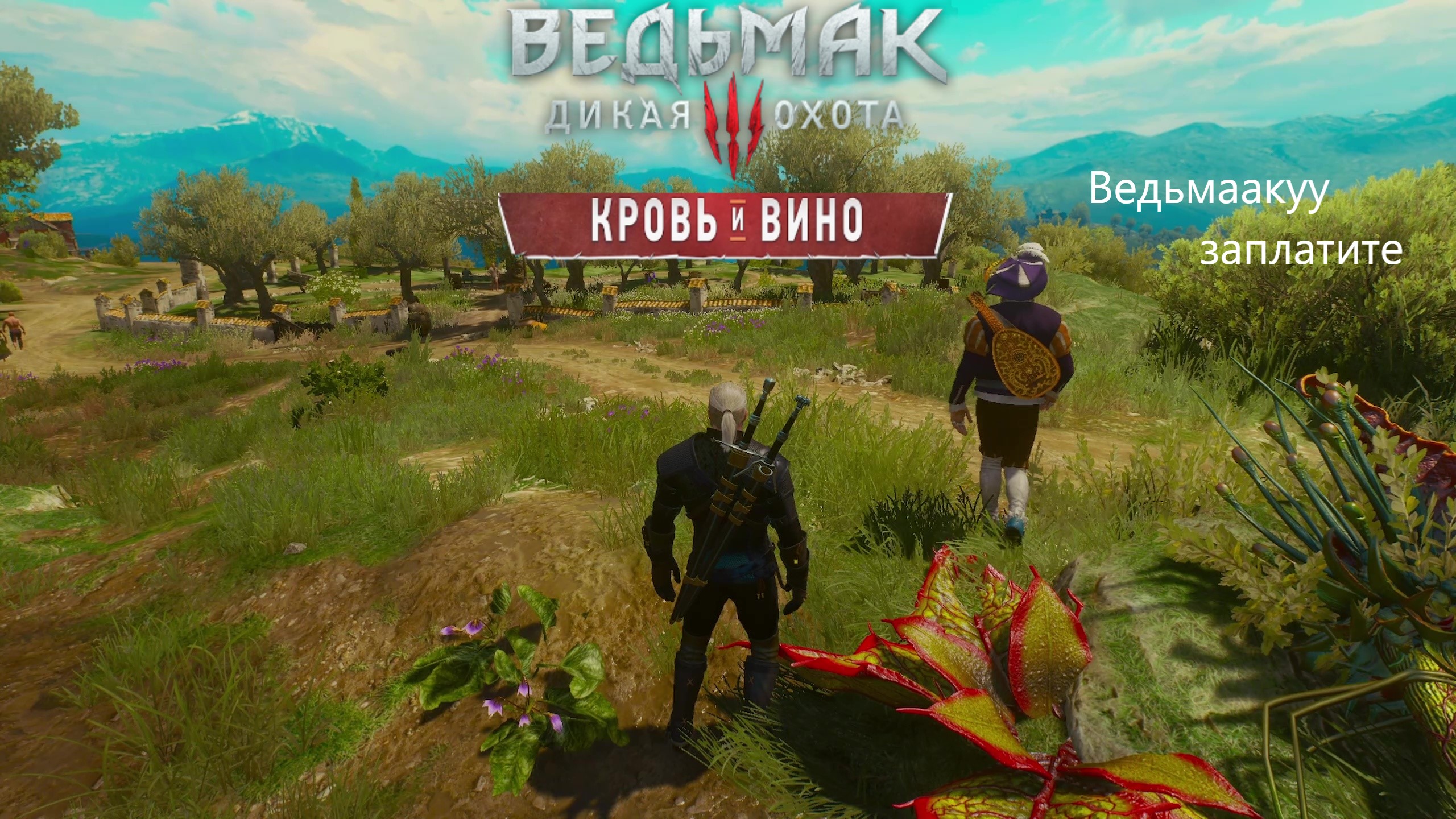 Спасение брадобрея под стихи Ле Папильона ► Кровь и вино ► Ведьмак 3