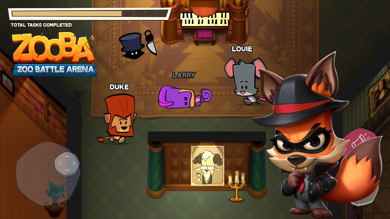 Zooba, зуба покажу как скачать игру Suspect Mystery Mansion бесплатно! Zooba скачать новую игру