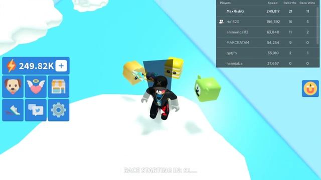 Как пройти паркур в Симулятор скорости выполнения в Роблоксе, Roblox Max Risk, Макс Риск