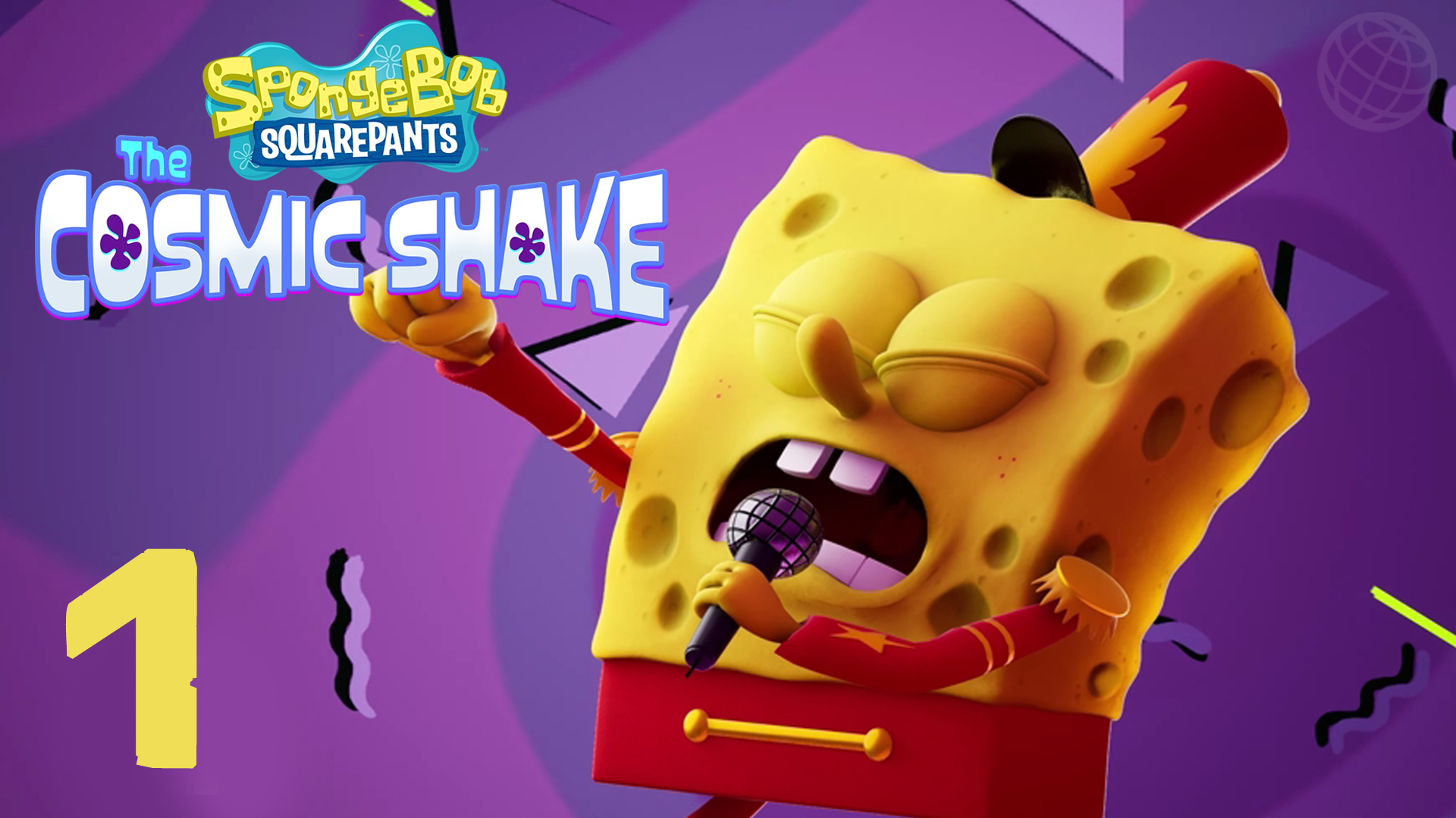 Губка Боб Квадратные Штаны The Cosmic Shake прохождение на русском без комментариев часть 1 ➤ PS5