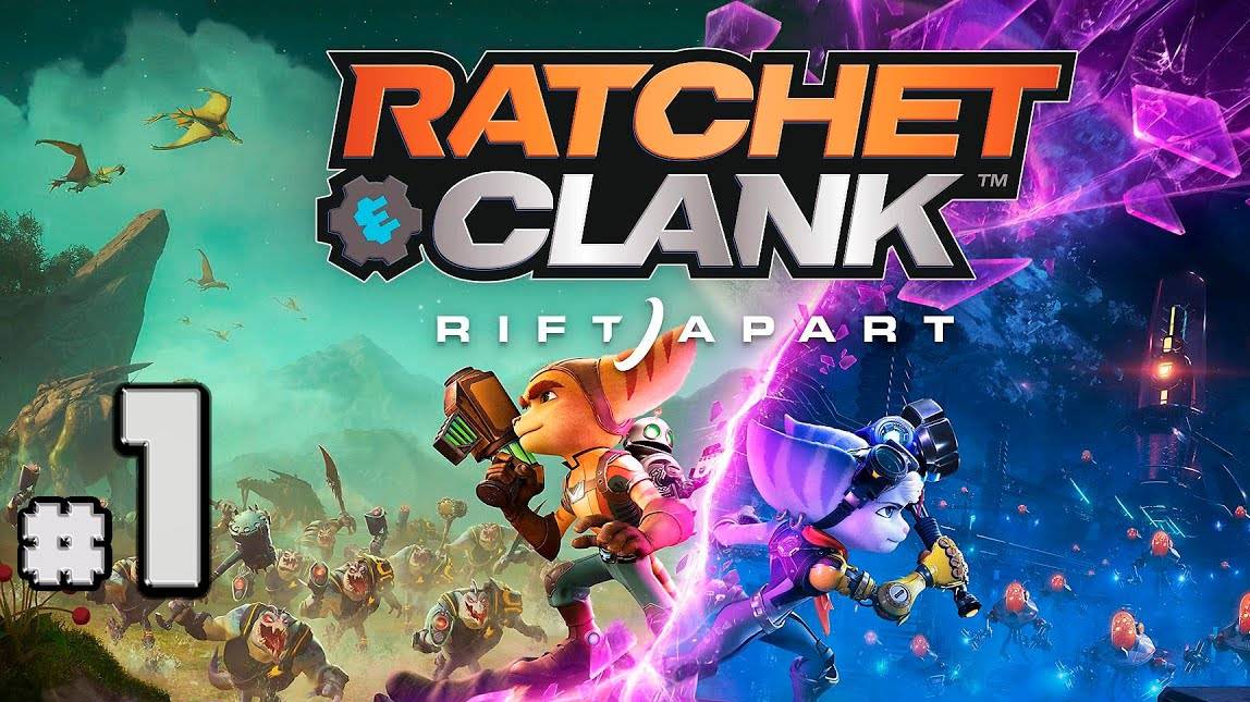 Ratchet & Clank Сквозь миры Прохождение серия 1 на PS5 #playhub#ratchet&clank#играть