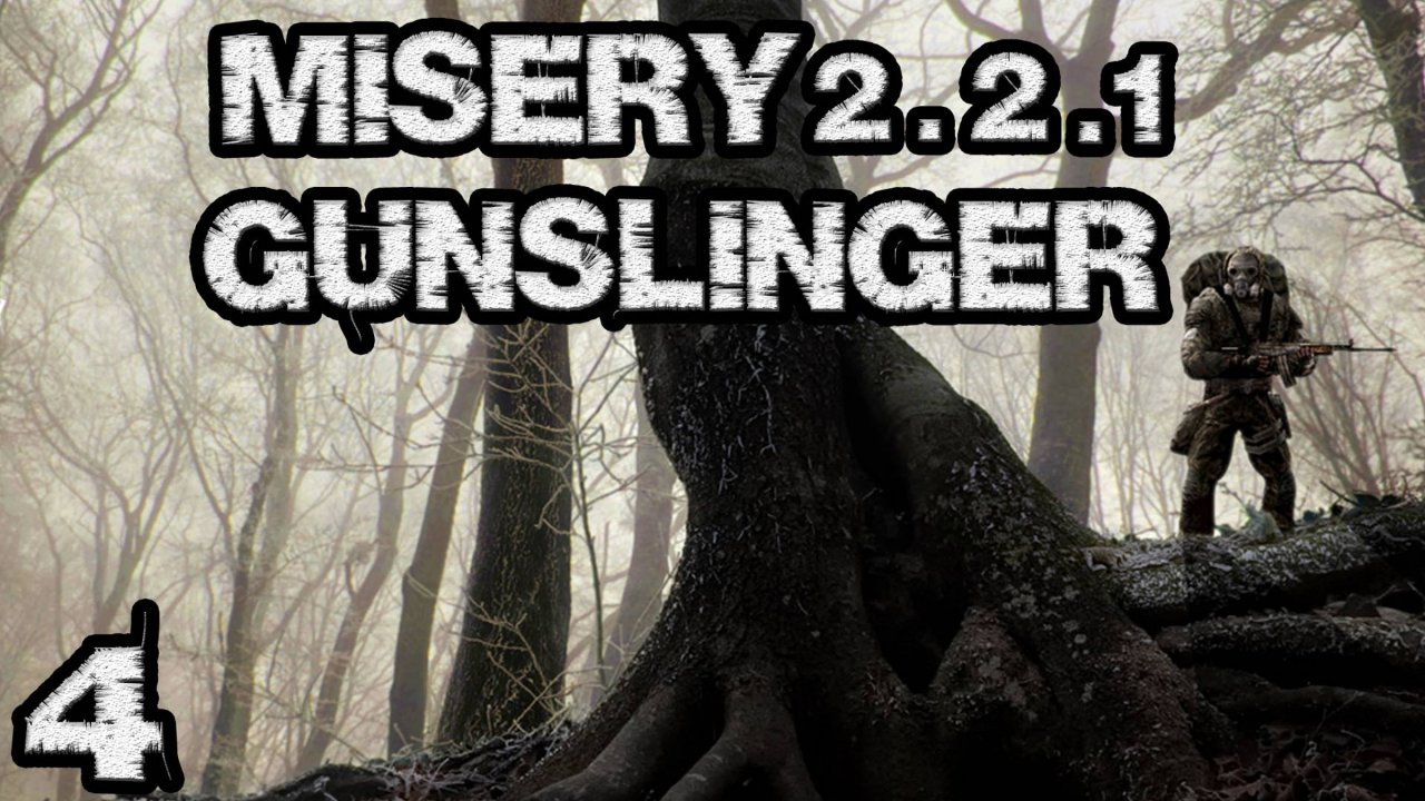 STALKER: Misery 2.2.1 + Gunslinger #4. Сделка на Лесничестве. Ищем говорящего контролера. Петруха.