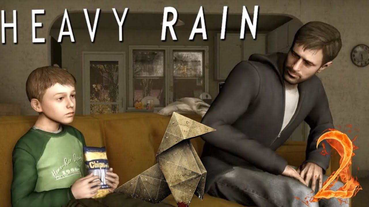 HEAVY RAIN прохождение -2- ОТЕЦ И СЫН.