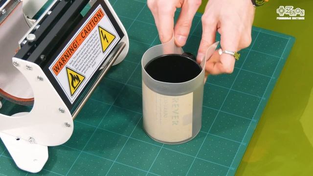 Черная кружка для нанесения принта