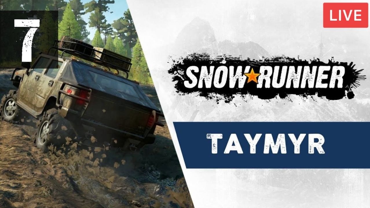 ЗАКАНЧИВАЕМ РАЗВЕДКУ ТАЙМЫРА, НАЧИНАЕМ ВОССТАНАВЛИВАТЬ РЕГИОН SNOW RUNNER ЧАСТЬ#7