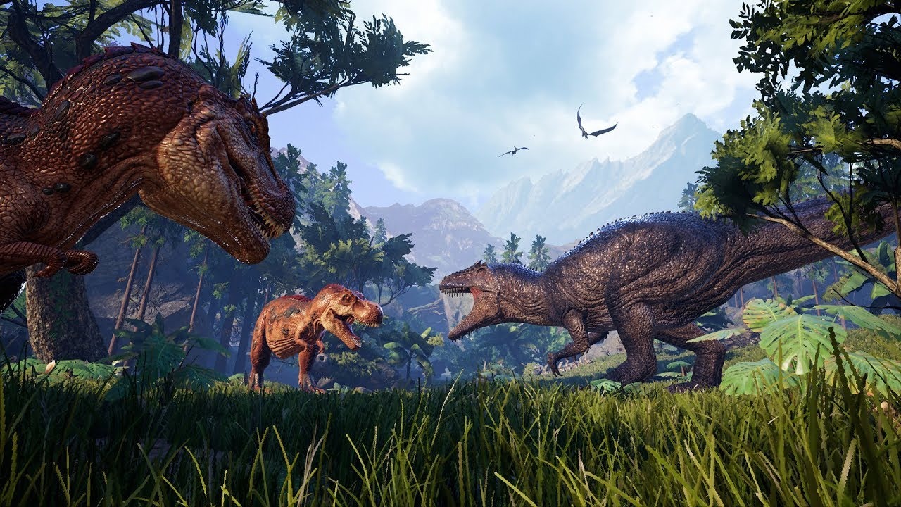 стрим Динозавры ждут  в  ARK Survival Evolved бродилки по миру динозавров???