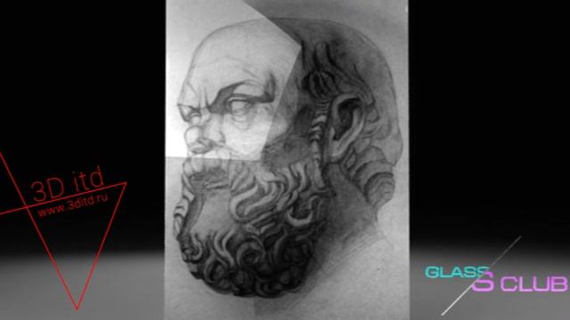 GlassClub - коллекция изображений на стекле (архитектурный рисунок)