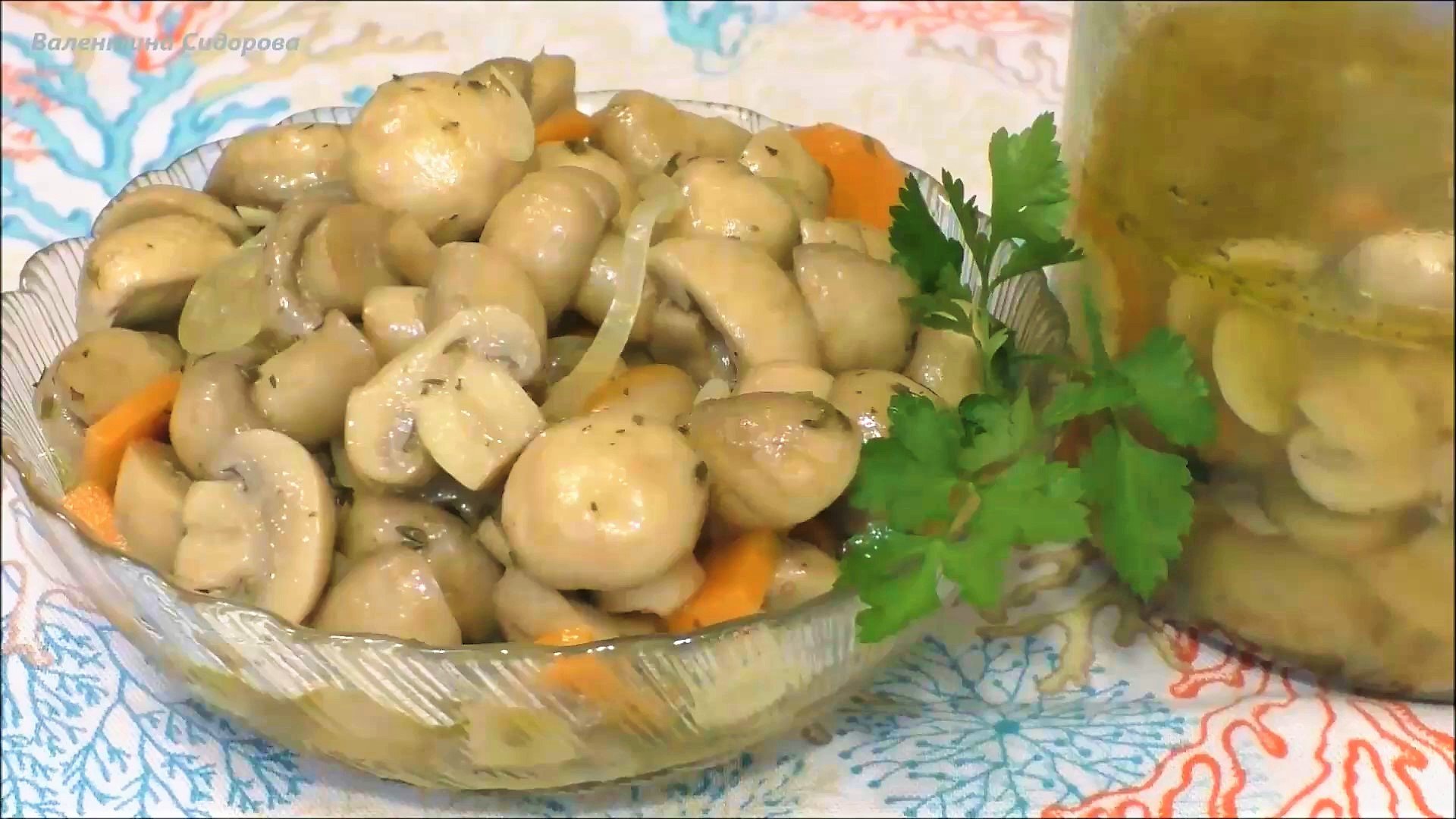 Мариновать ШАМПИНЬОНЫ можно круглый год! Лучшая закуска на праздничный стол, и не только!