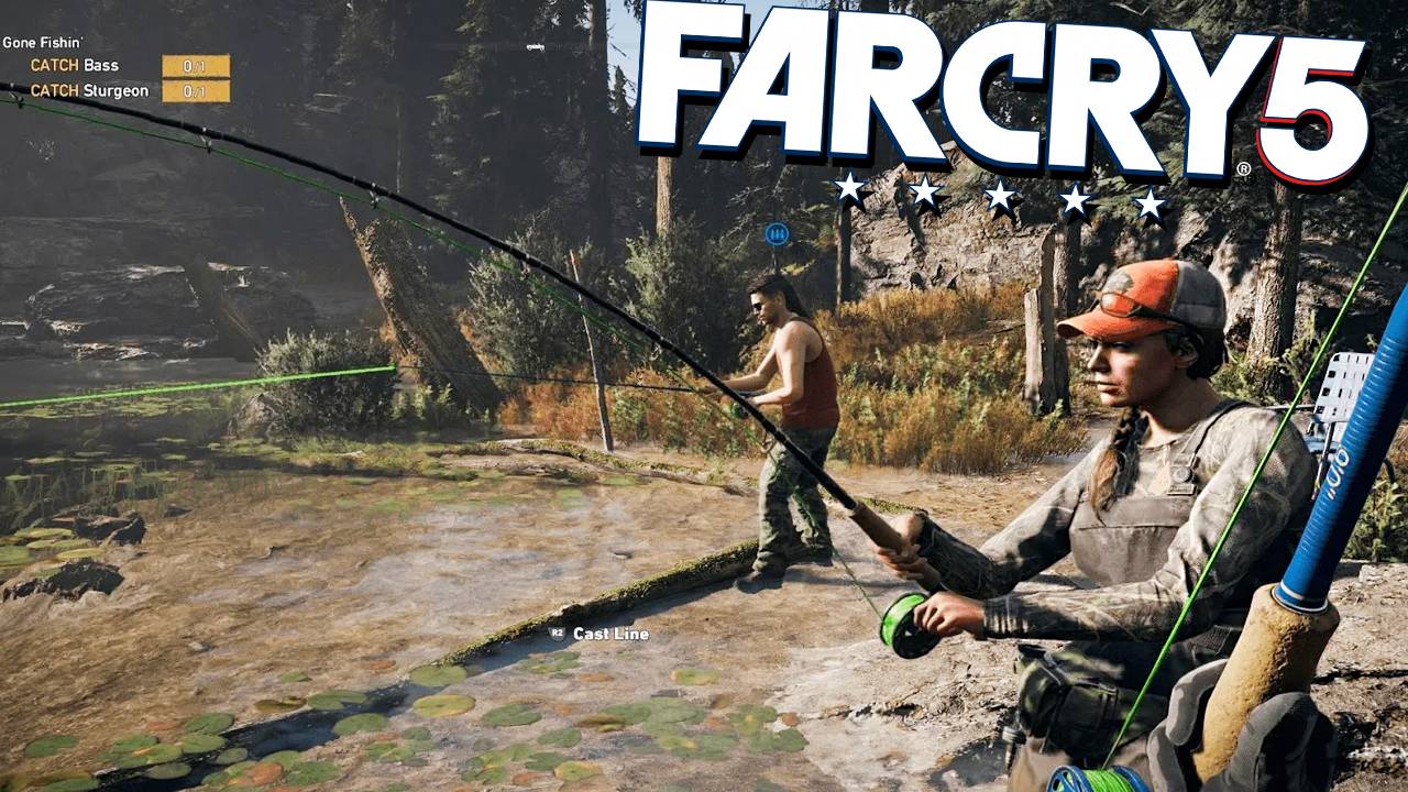 НА РЫБАЛКЕ | ПРОХОЖДЕНИЕ FAR CRY 5 БЕЗ КОММЕНТАРИЕВ