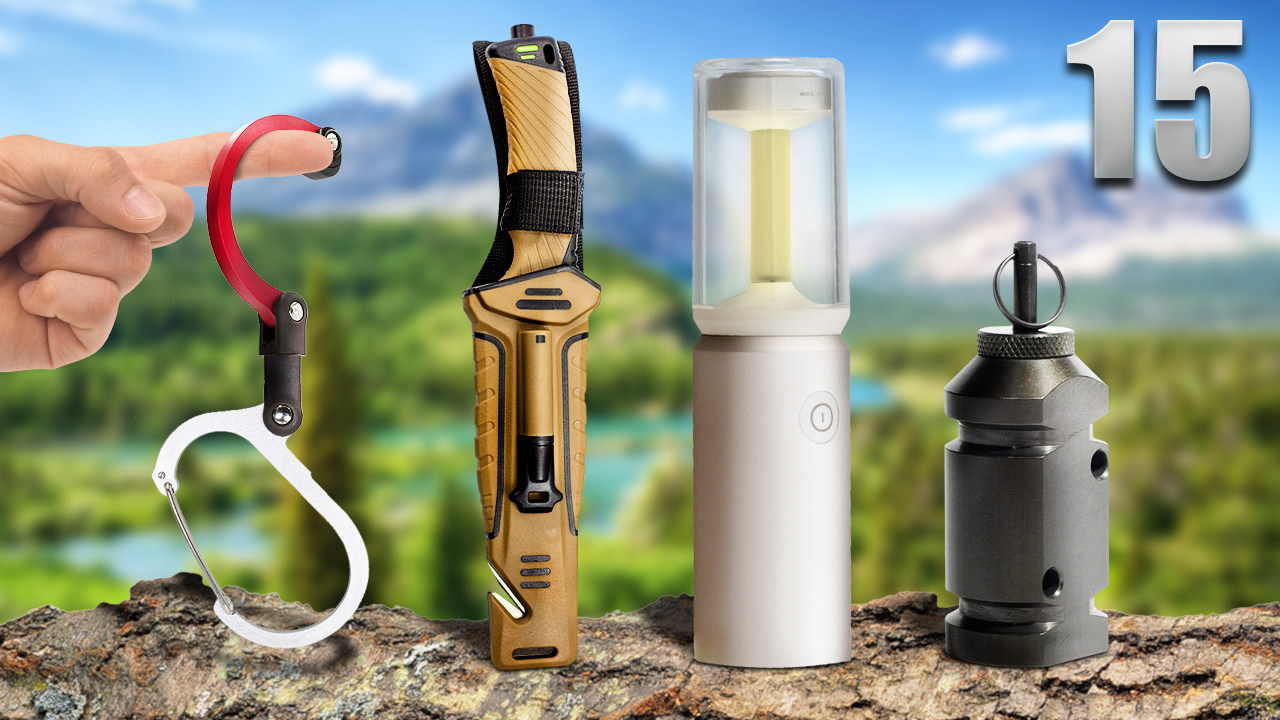 15 крутых приспособлений для кемпинга, походов и выживания