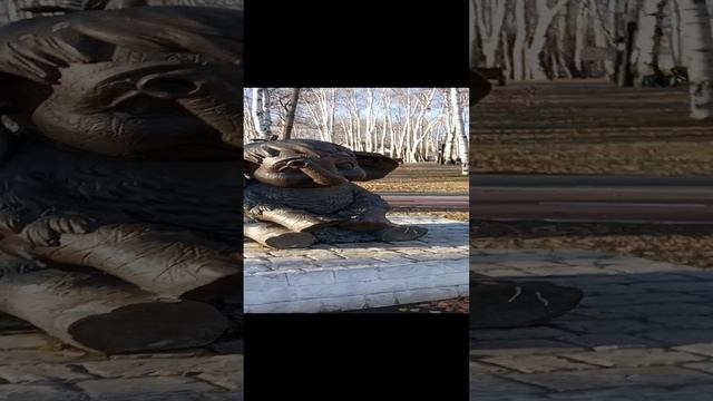 Достопримечательности Ханты-Мансийск. Октябрь 2023