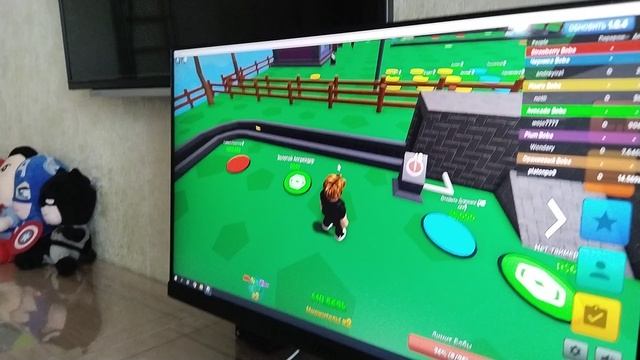 Играем в Roblox в игру Фабрика магната Бобы 1 часть