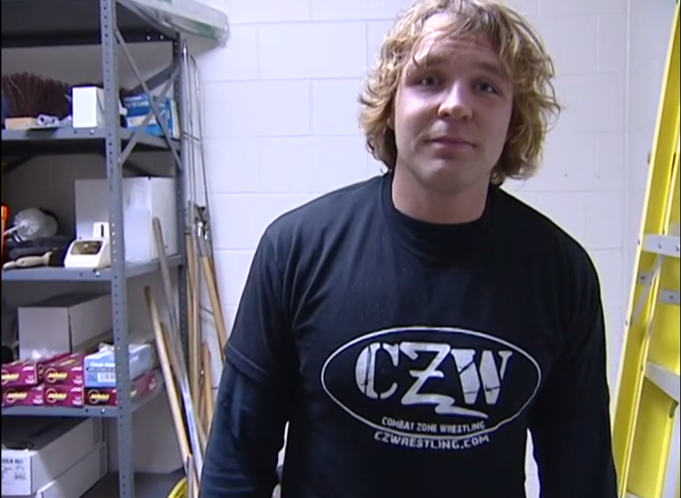 Jon Moxley CZW Dean Ambrose Real Wrtestling Джон Моксли Реальный Рестлинг