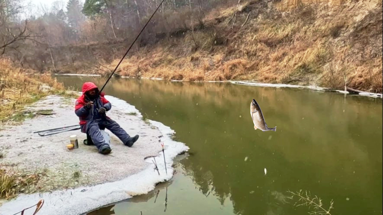 ПОПЛАВОК ПЕРЕД ЛЕДОСТАВОМ. ( СУЗУН ) 30 октября 2023г. Бешеный клев плотвы. 2023