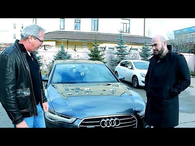 Битбоксер Вахтанг - самый примерный водитель Audi A6 Luxury Sports Sedan, когда рядом мама