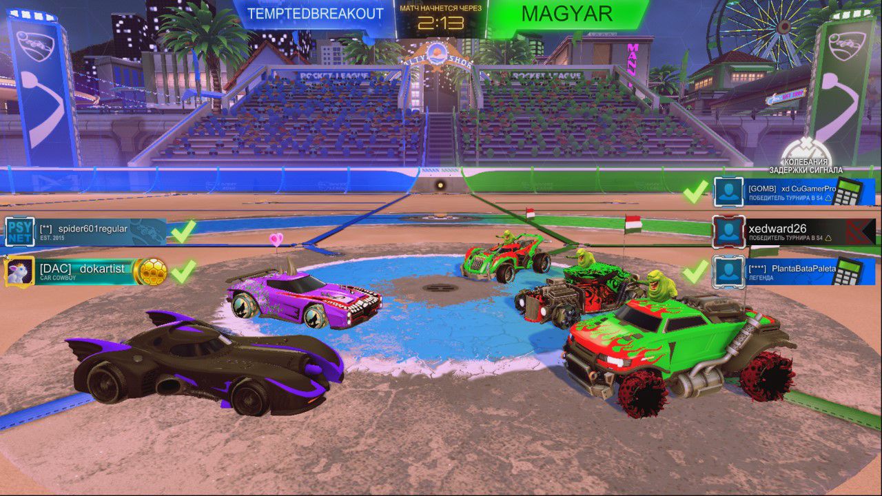 rocket league (2v3) - tournament tech win 6-4