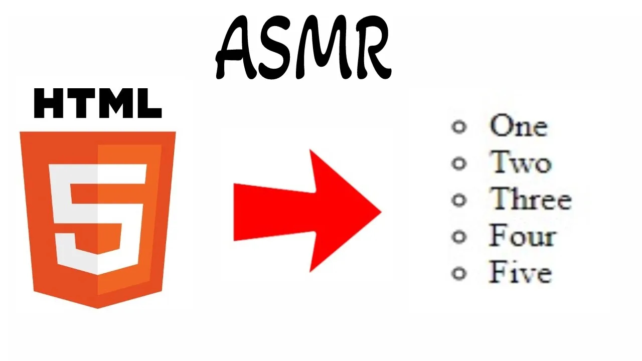 ASMR - программирование | как добавить маркированный список на сайт?