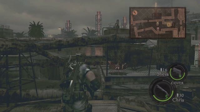 RESIDENT EVIL 5 - Прохождение #7. Босс Ирвинг