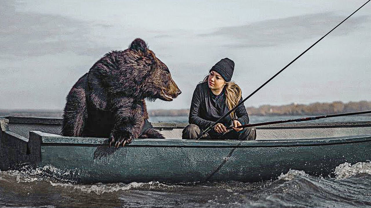 Таня ловит горбушу