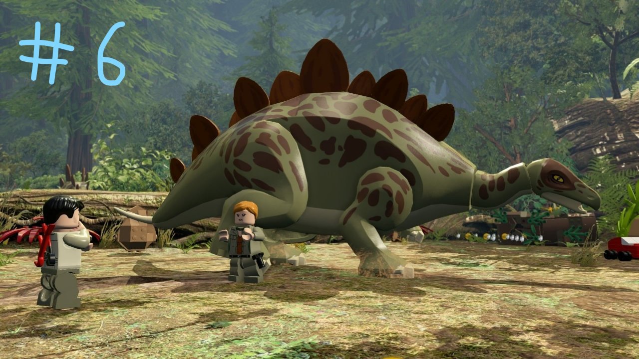 Lego jurassic world Прохождение Часть 6 - Исла-сорна