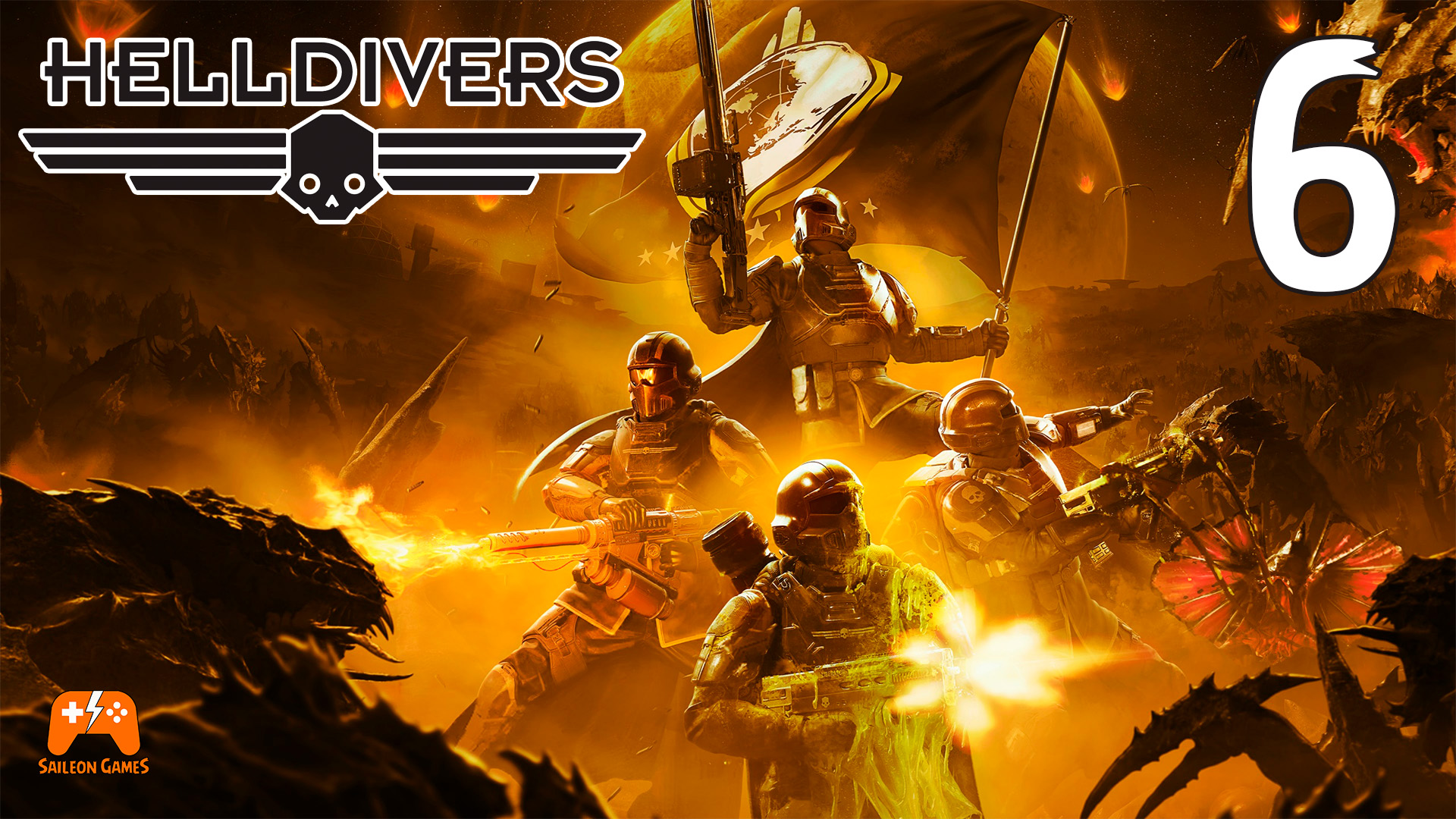 HELLDIVERS 2 ► День 6 (Баг на буровой)