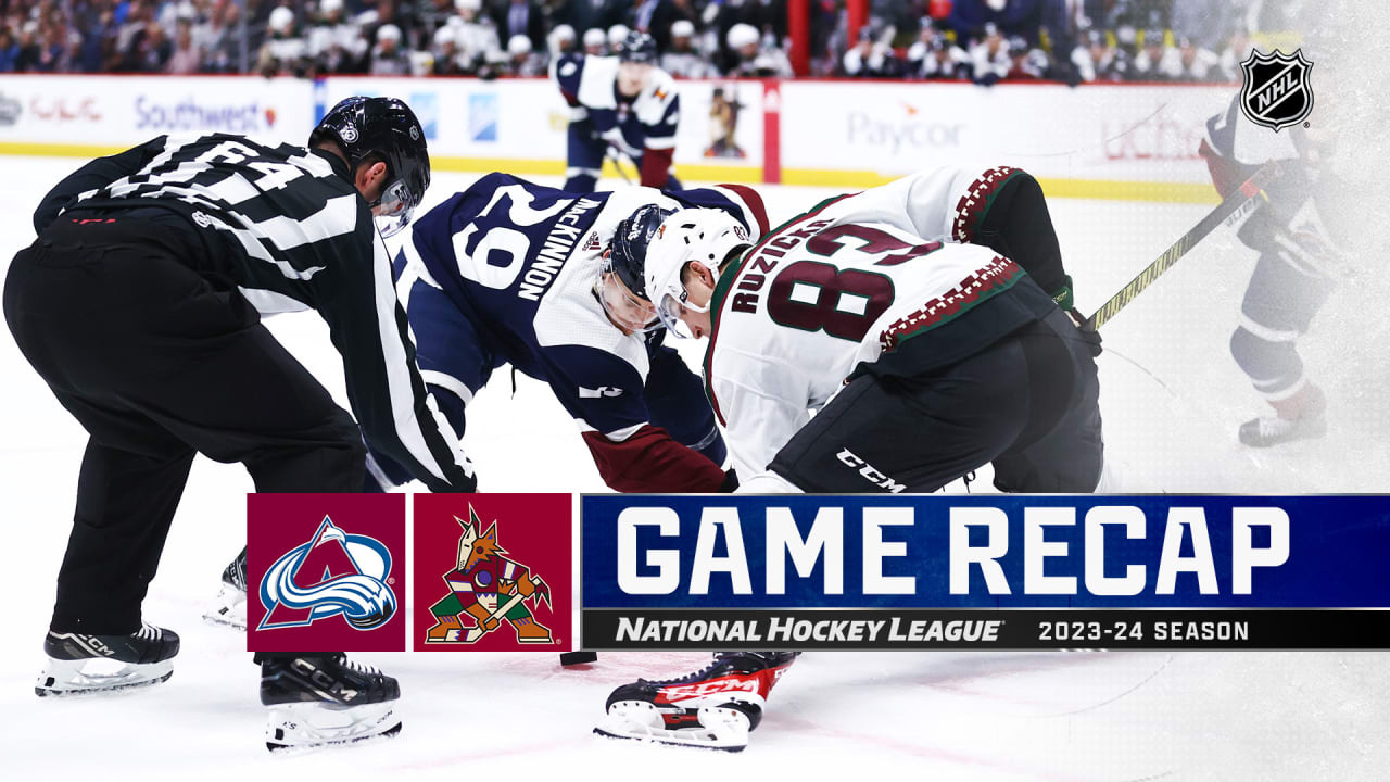 КОЛОРАДО ЭВЕЛАНШ (COL) - (ARI) АРИЗОНА КОЙОТИС |Обзор заброшенных шайб|19.02.24|Сезон 23/24