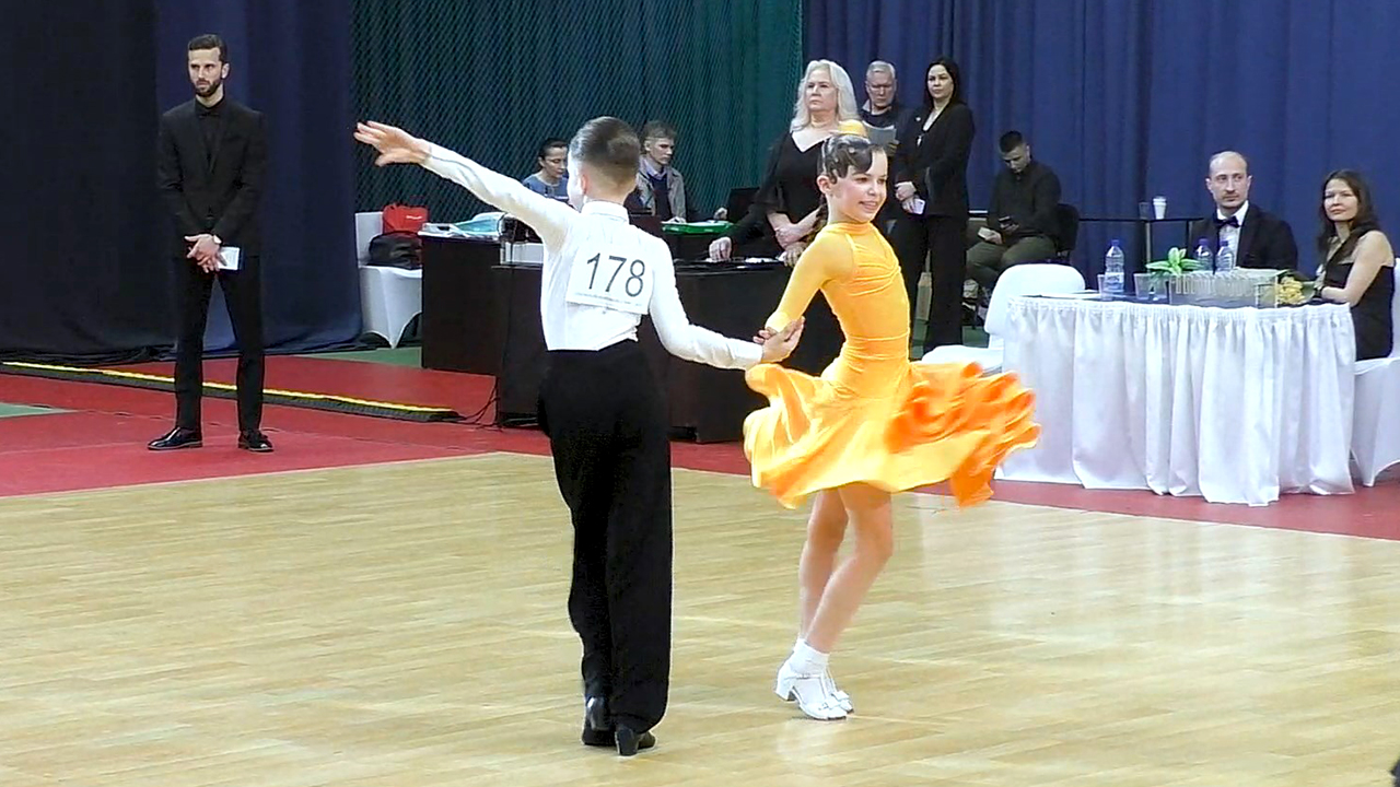 Ча-ча-ча, самба, румба, джайв / Дети-2 (до 12 лет) La (Open) финал - Чемпионат БФТ 2023 (22.04.2023)