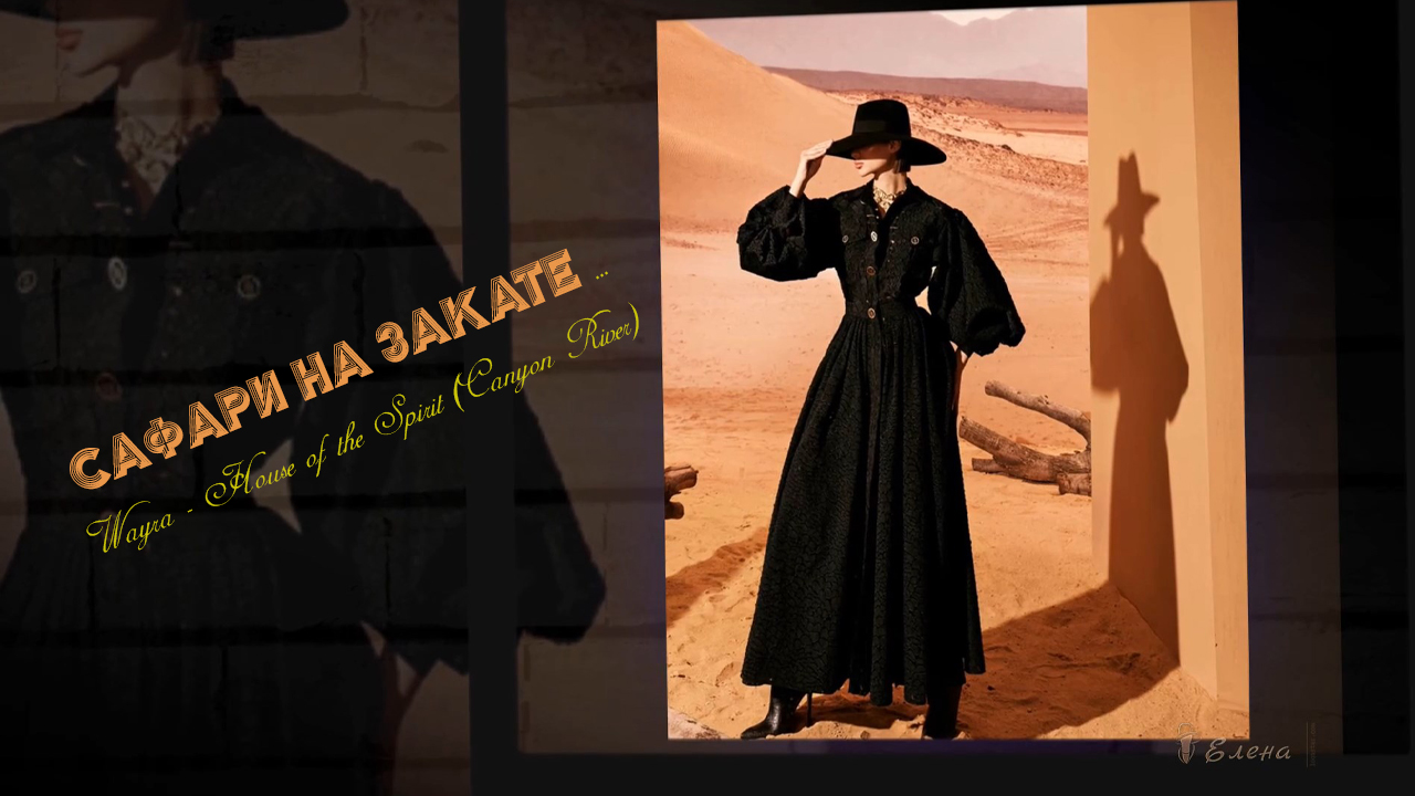 САФАРИ НА ЗАКАТЕ*