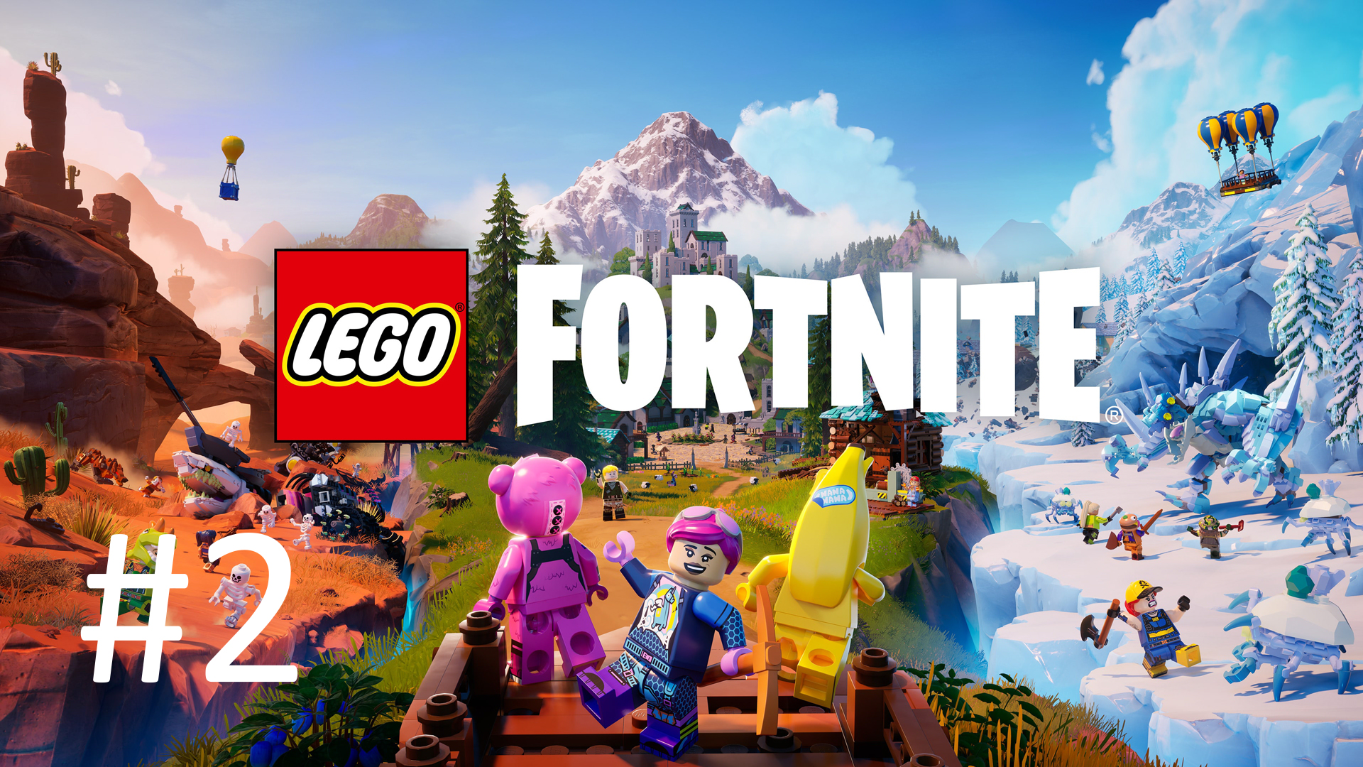 Играем в LEGO Fortnite - Часть 2 (кооператив)