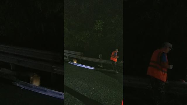 Ремонт ограждений на серпантине 👍