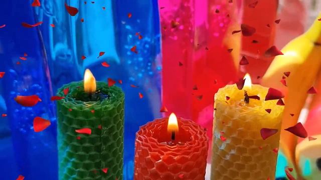 Ручная работа.  Свечи из вощины.
Купила красивые декоративные свечи для праздника. Мне понравились.