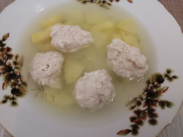 Суп с фрикадельками с куриным фаршем. Простой пошаговый рецепт приготовления