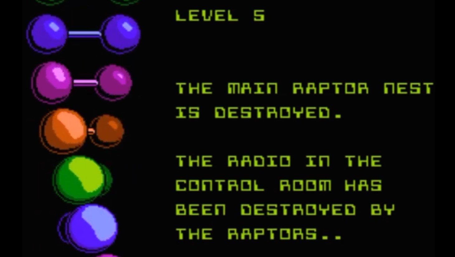 Dendy (Famicom,Nintendo,Nes) 8-bit Jurasic park Level 5