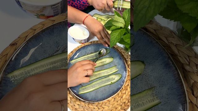 ЗАКУСКА ИЗ ОГУРЦОВ