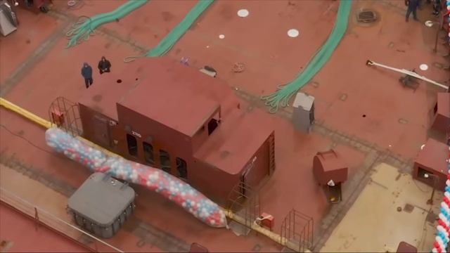 Самый мощный атомный ледокол «Урал» спущен на воду