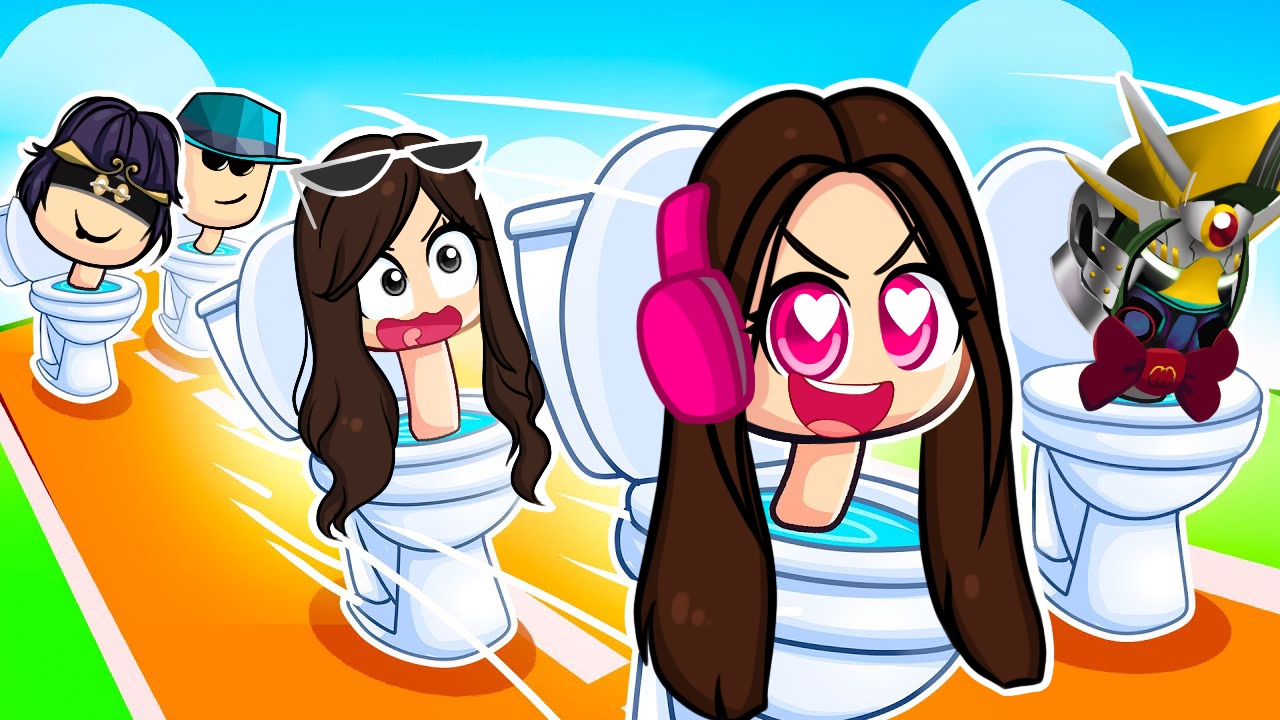 ГОНКИ в СКИБИДИ Toilet Race Simulator. КАК СИЛЬНО Я ПРОКАЧАЮСЬ?