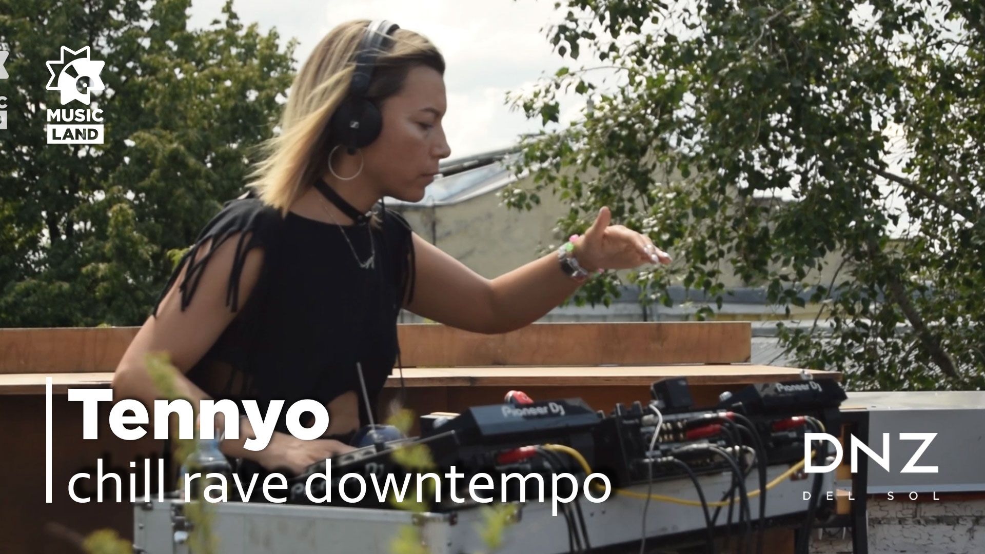 Tennyo | chill rave downtempo | Dj set | @BarOnRoof173 Izhevsk July'22